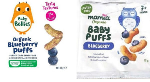 Blueberry Puffs / Baby Puffs - Aldi